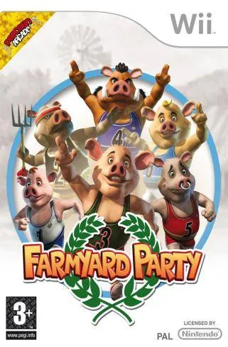 Party Pigs: Farmyard Games box back