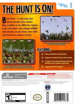 Buck Fever box back