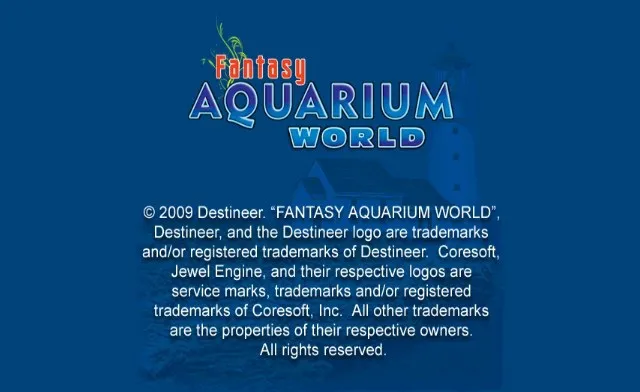 Backdrop artwork for Fantasy Aquarium World