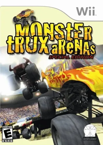 Monster Trux: Arenas box art