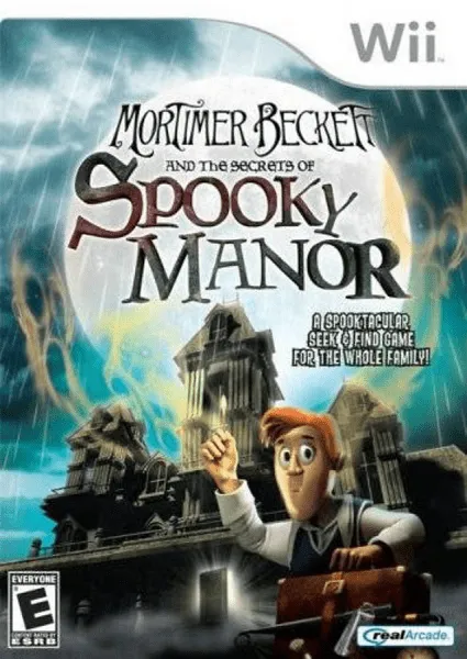 Mortimer Beckett and the Secrets of Spooky Manor box art