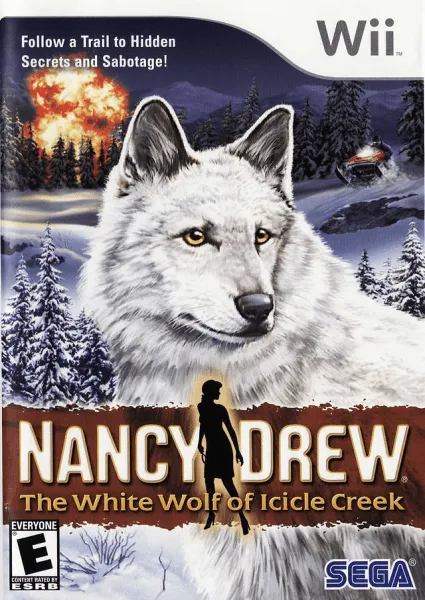 Nancy Drew: The White Wolf of Icicle Creek cover art for Nintendo Wii
