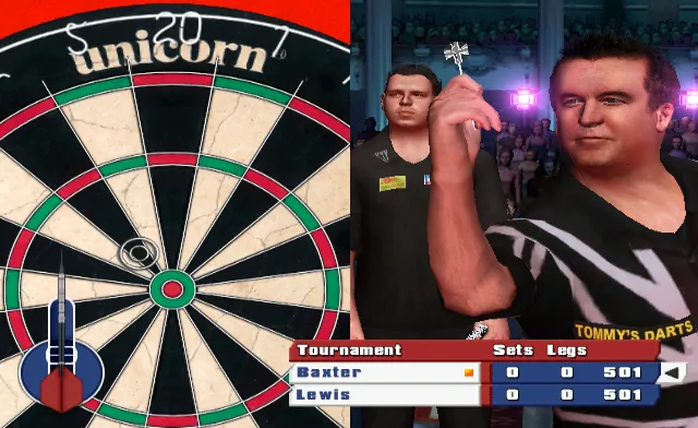 Backdrop artwork for PDC World Championship Darts 2008