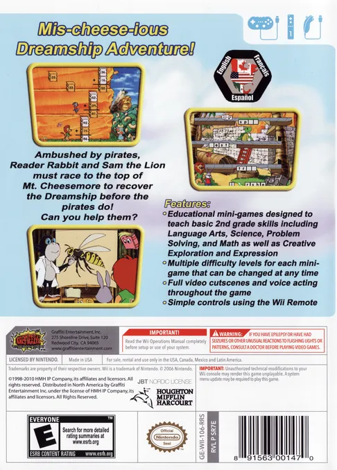 Reader Rabbit: 2nd Grade box back