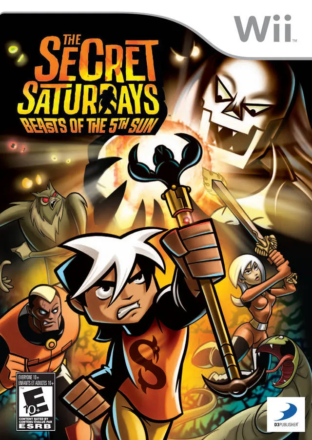 The Secret Saturdays: Beasts of the 5th Sun box art
