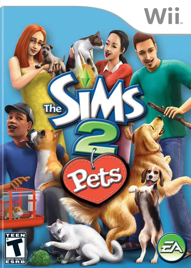 The Sims 2: Pets box art