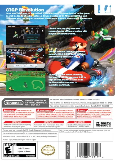 CTGP Revolution box back