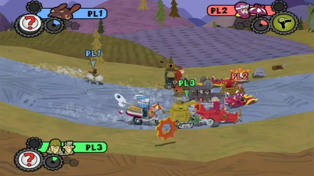 Backdrop artwork for Wacky Races: Crash & Dash