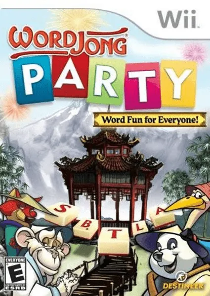 WordJong Party cover art for Nintendo Wii
