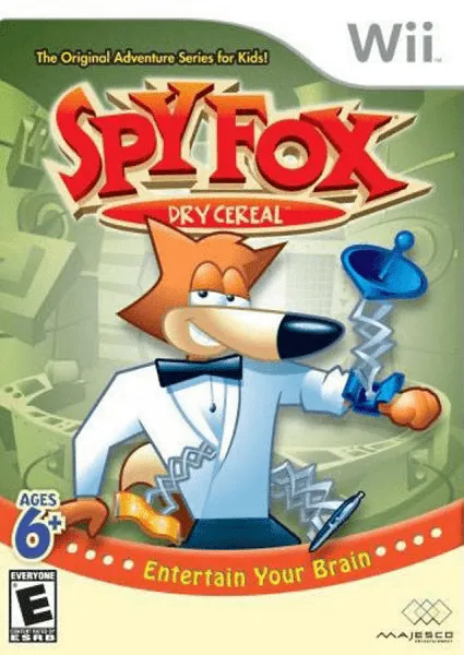 Spy Fox In Dry Cereal box art