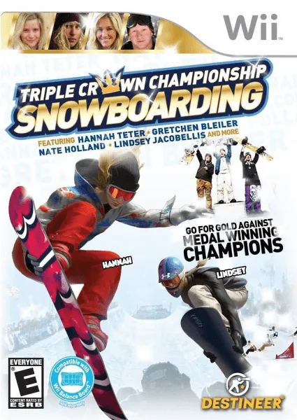 Triple Crown Championship Snowboarding box art
