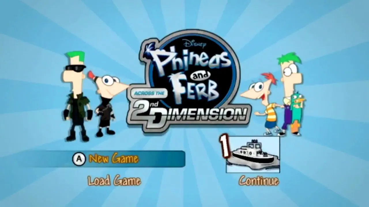 Phineas and Ferb: Across the 2nd Dimension screenshot