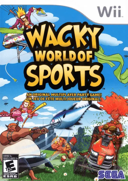 Wacky World of Sports cover art for Nintendo Wii