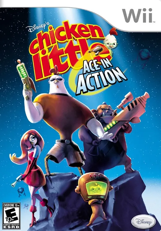 Chicken Little: Ace in Action box art