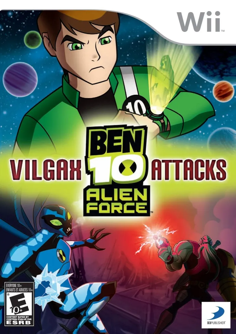 Ben 10: Alien Force: Vilgax Attacks box art