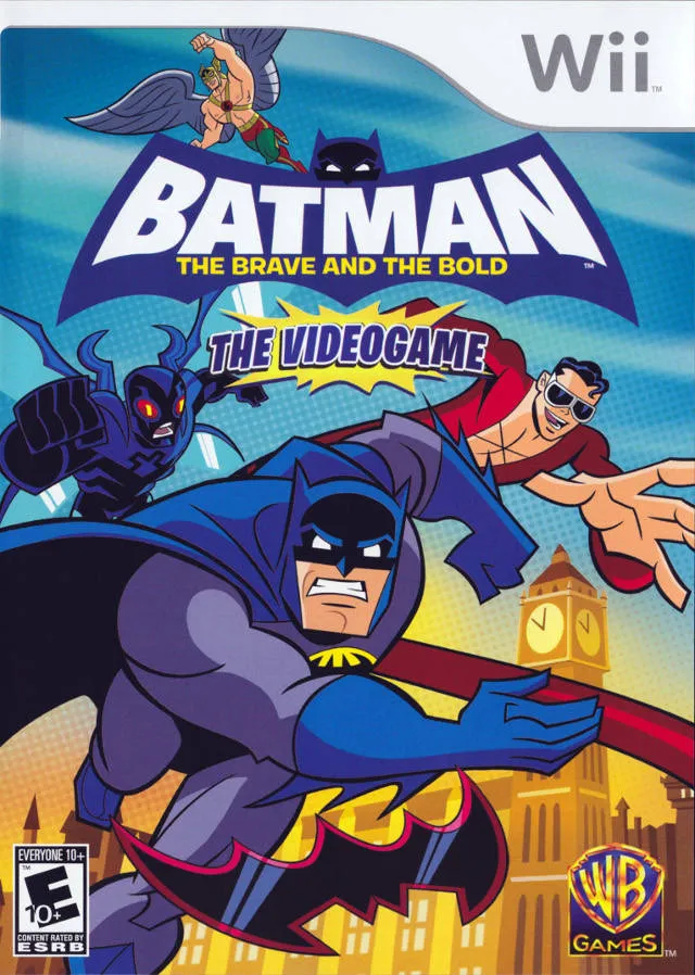 Batman: The Brave and the Bold: The Videogame box art