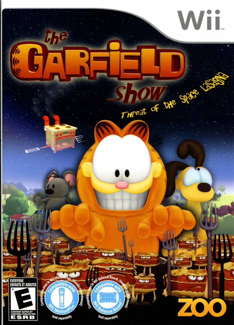 The Garfield Show: The Threat of the Space Lasagna box art