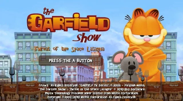 The Garfield Show: The Threat of the Space Lasagna screenshot