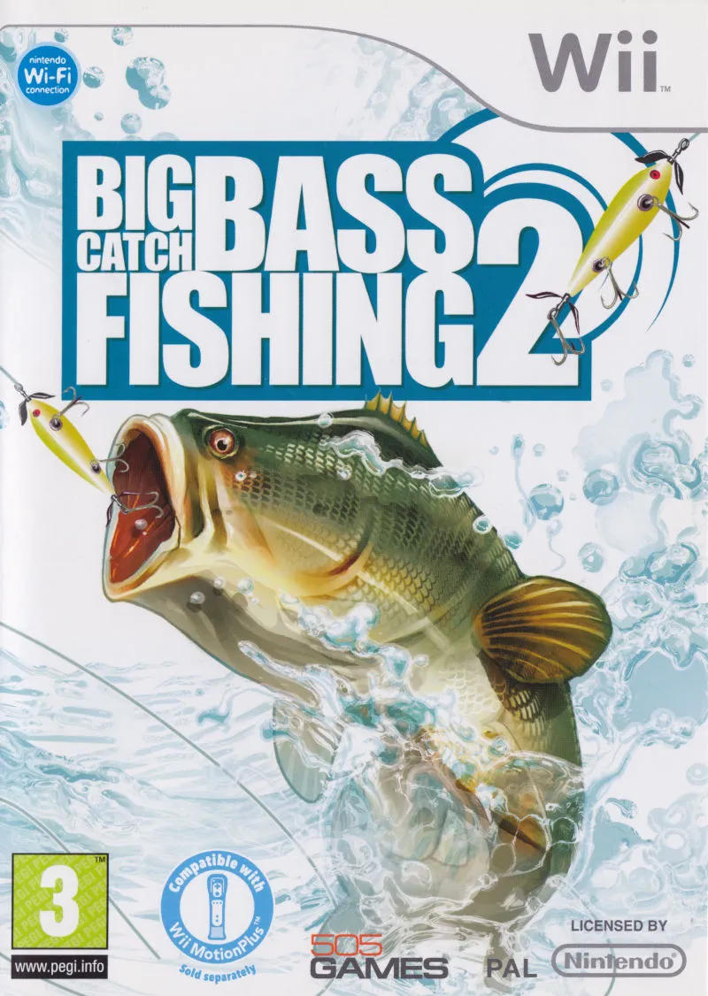 Big Catch Bass Fishing 2 box art