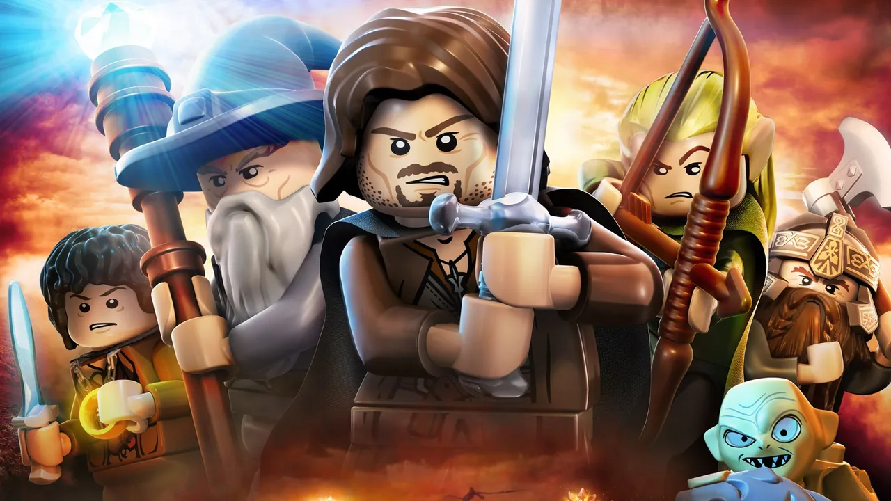 Backdrop artwork for LEGO The Lord of the Rings