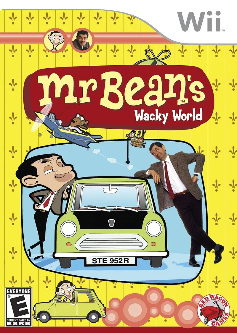 Mr. Bean's Wacky World cover art for Nintendo Wii
