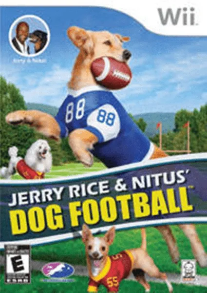 Jerry Rice & Nitus' Dog Football box art