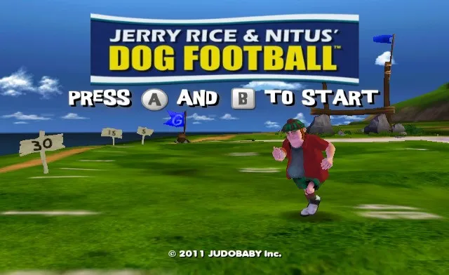 Backdrop artwork for Jerry Rice & Nitus' Dog Football