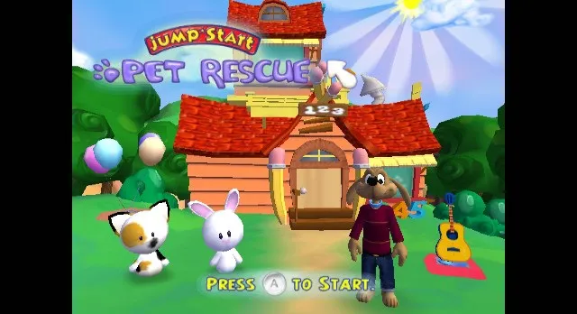 Backdrop artwork for JumpStart Pet Rescue