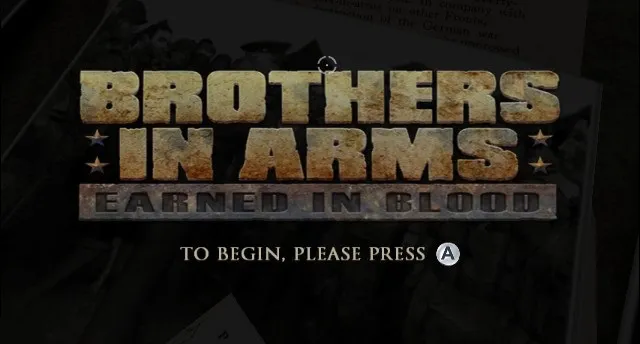 Backdrop artwork for Brothers in Arms: Earned in Blood
