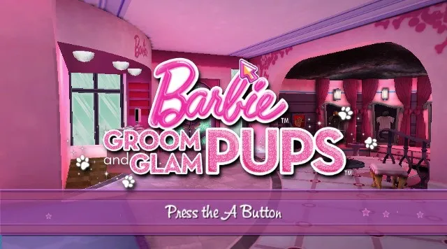 Backdrop artwork for Barbie: Groom and Glam Pups