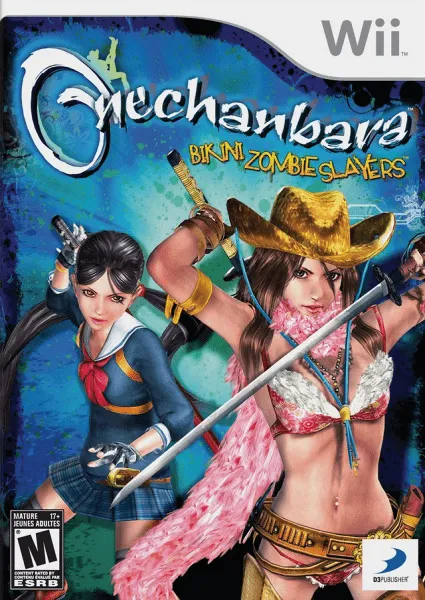 Onechanbara: Bikini Zombie Slayers cover art for Nintendo Wii