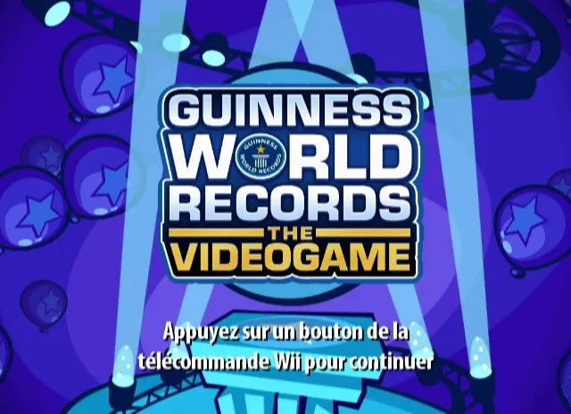 Backdrop artwork for Guinness World Records: The Videogame