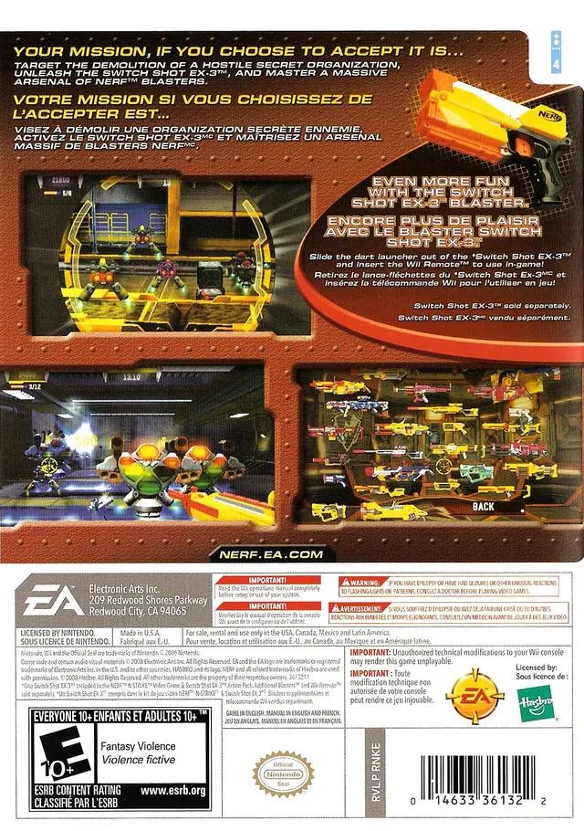Nerf N-Strike box back