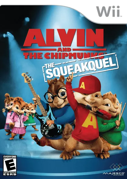 Alvin and the Chipmunks: The Squeakquel box art