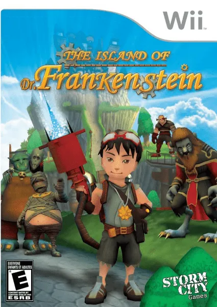 The Island of Dr. Frankenstein box art