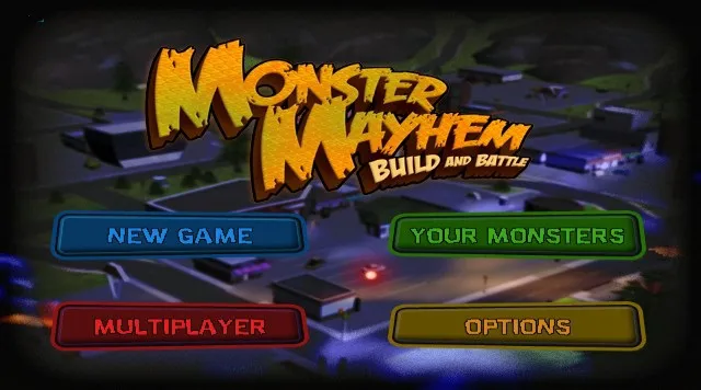Backdrop artwork for Monster Mayhem: Build and Battle