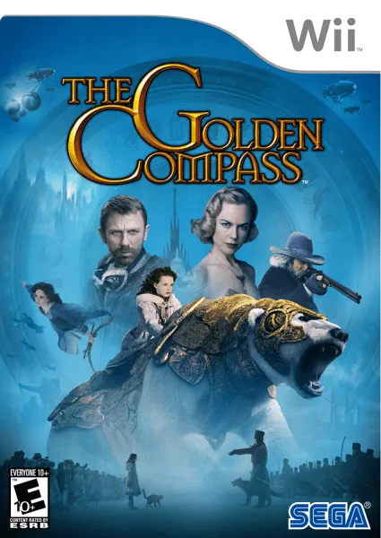 The Golden Compass cover art for Nintendo Wii