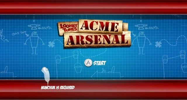 Backdrop artwork for Looney Tunes: Acme Arsenal
