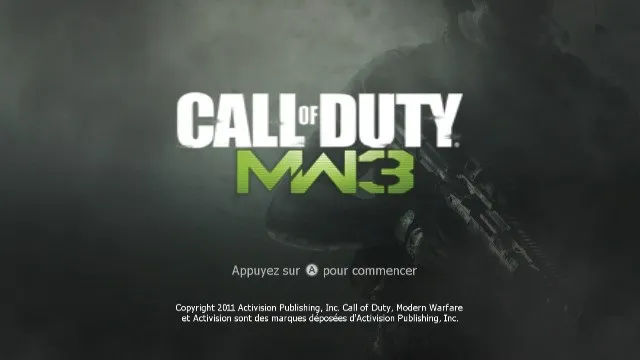 Call of Duty: Modern Warfare 3 screenshot