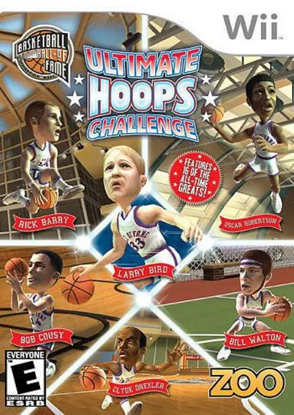 Basketball Hall-of-Fame: Ultimate Hoops Challenge box art
