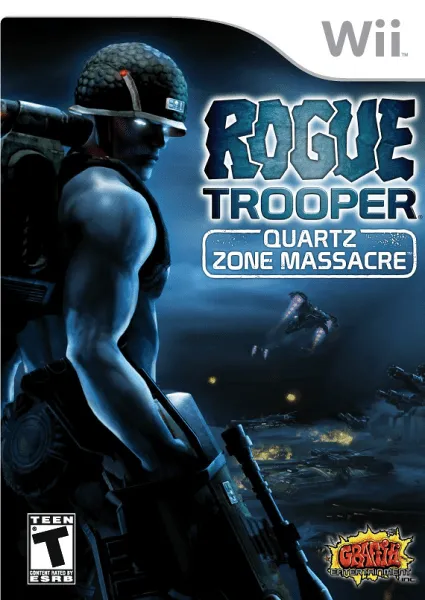 Rogue Trooper: Quartz Zone Massacre cover art for Nintendo Wii