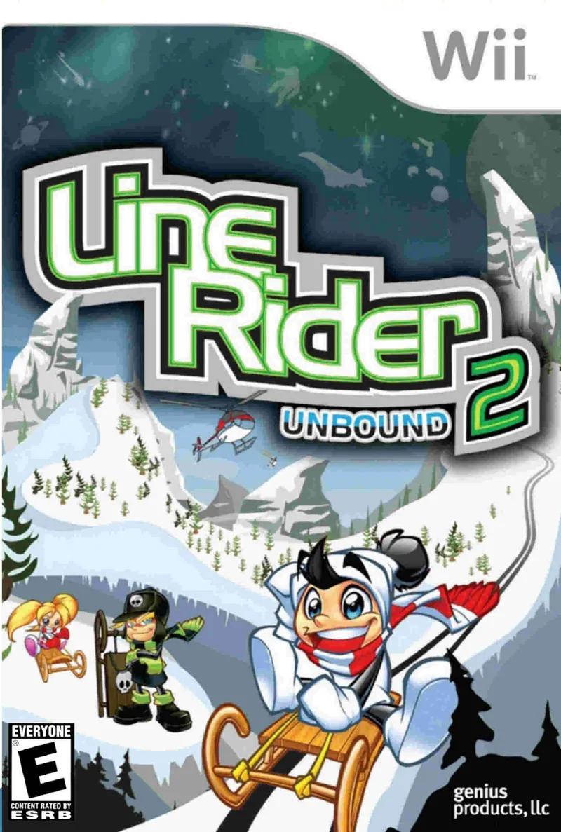 Backdrop artwork for Line Rider 2: Unbound