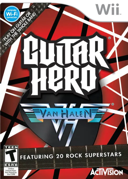 Guitar Hero: Van Halen box art