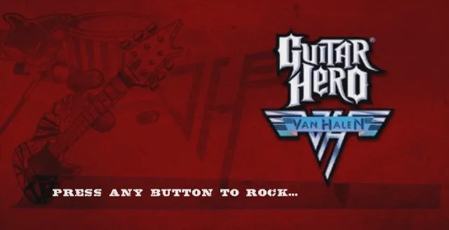 Backdrop artwork for Guitar Hero: Van Halen