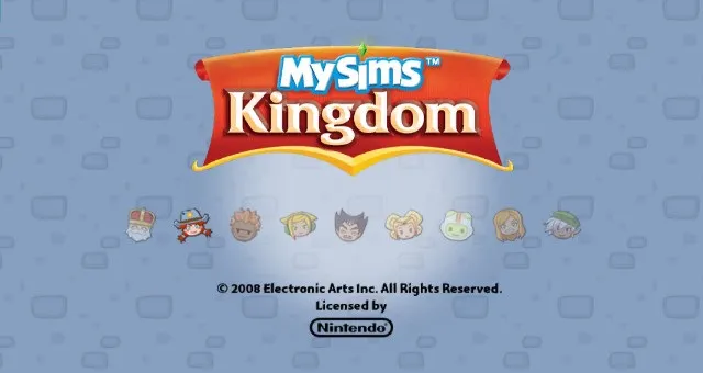 Backdrop artwork for MySims Kingdom