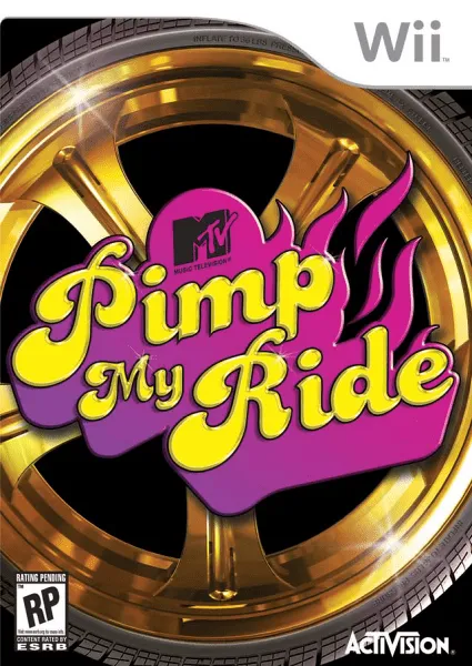 Pimp My Ride cover art for Nintendo Wii