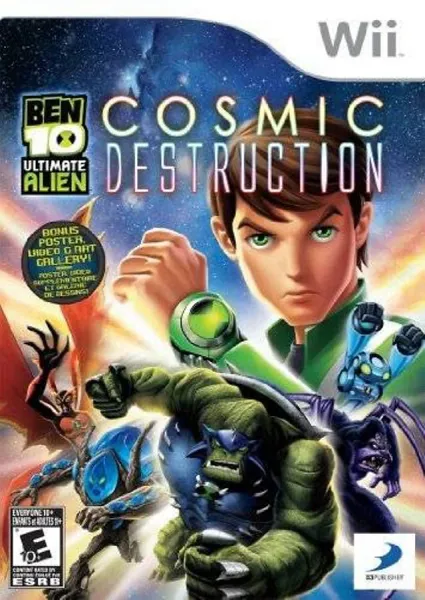 Ben 10: Ultimate Alien: Cosmic Destruction box art