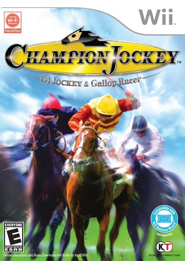 Backdrop artwork for Champion Jockey: G1 Jockey & Gallop Racer
