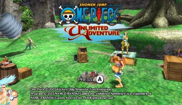 Backdrop artwork for One Piece: Unlimited Adventure