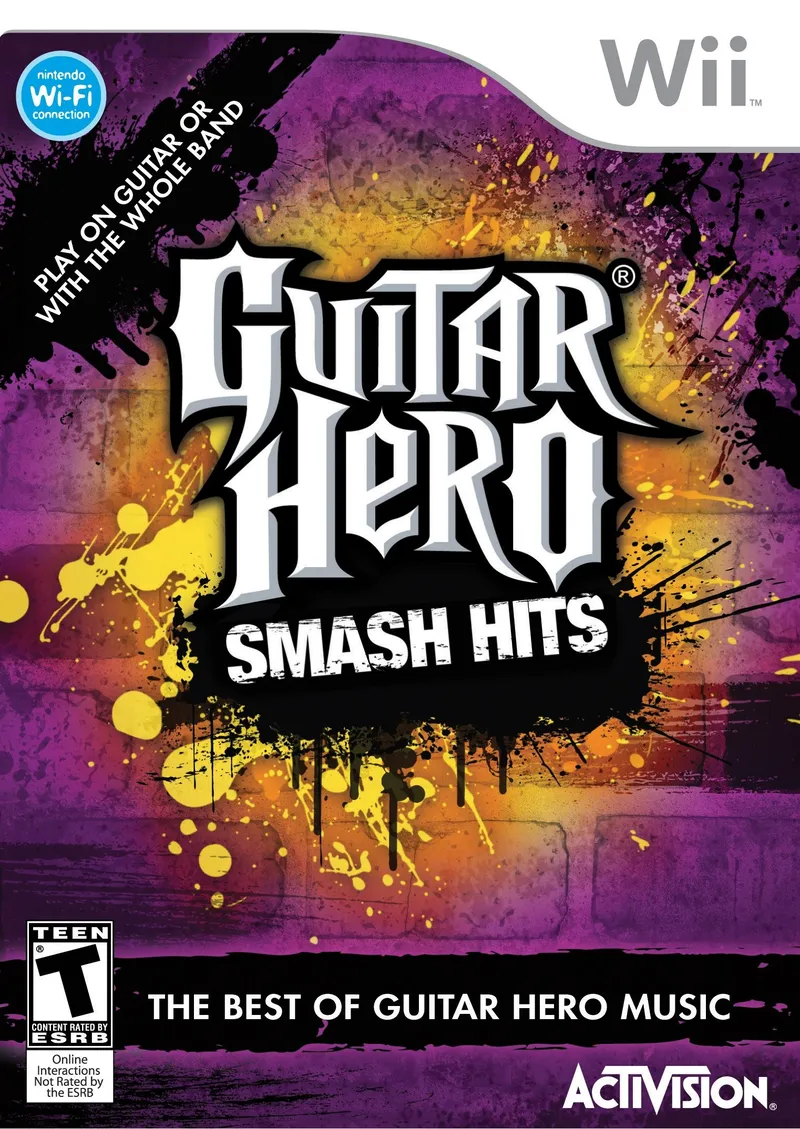 Guitar Hero: Smash Hits box art